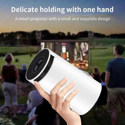 Portable Smart Projector, 4K Wifi Bluetooth-Compatible Projector, Home Theater Projector, Outdoor Projector for Home, Office, Mini Projector