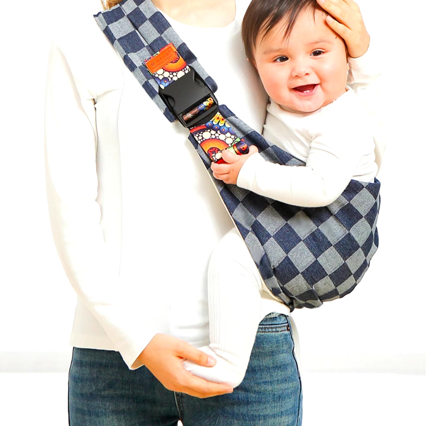 Portable Toddler Carrier Sling One Shoulder 1 to 3 Year 20Kg Adjustable Belt Baby Children Waist Strap Toddler Sling Wrap Swaddl