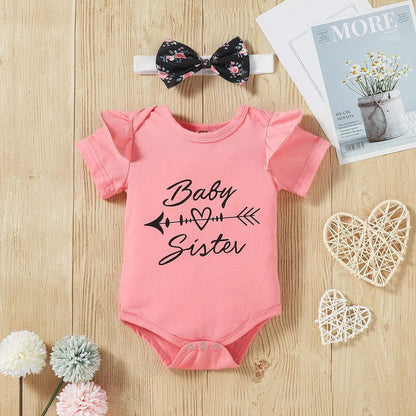 Baby Girl Clothes Stuff Newborn Infant Summer Cute Outfit 0-24 Months